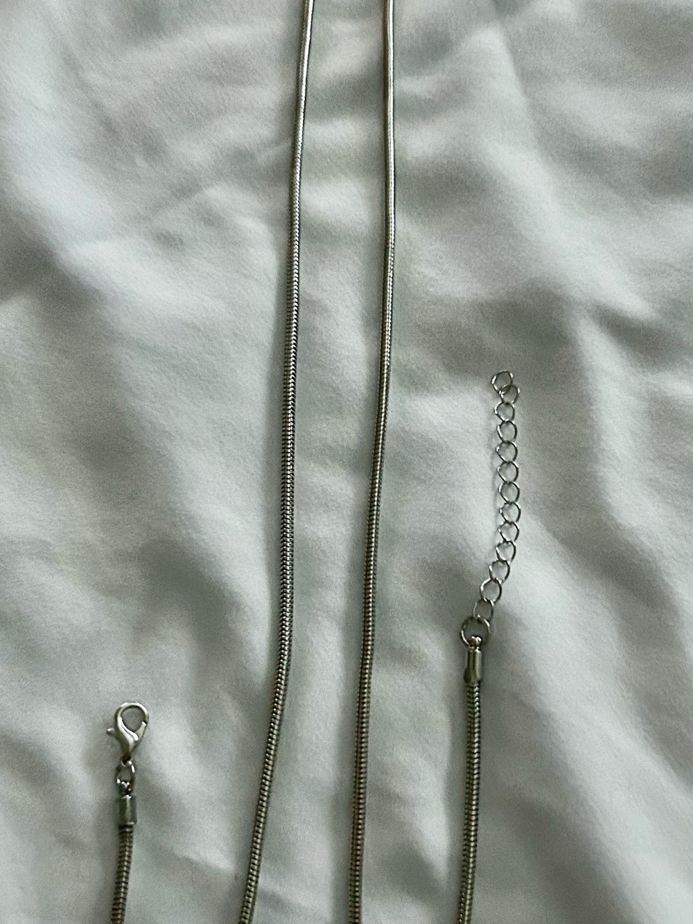 Sterling Silver Snake Chain Necklace